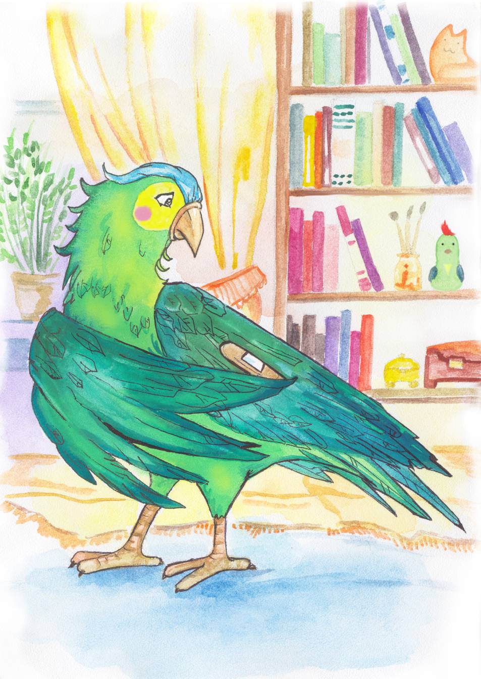 Книгаго: Попуша – попугайчик. Иллюстрация № 4