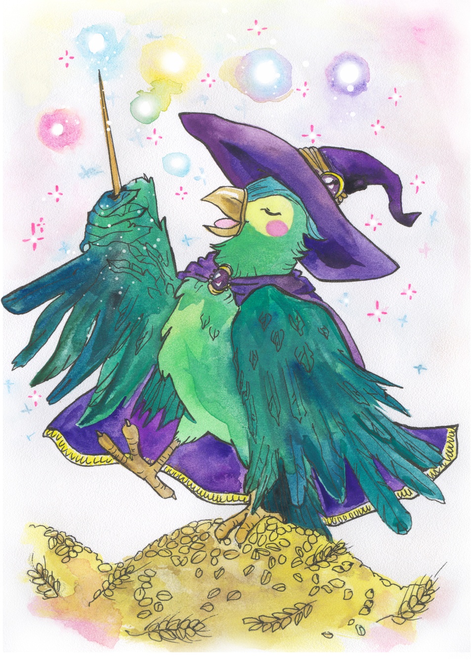 Книгаго: Попуша – попугайчик. Иллюстрация № 8