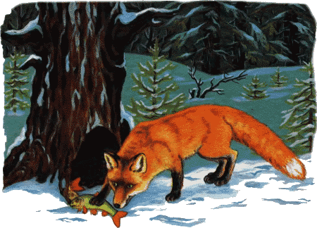 Книгаго: Лисичка-сестричка и волк. Иллюстрация № 17