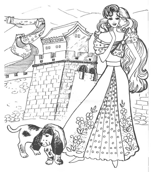 Книгаго: Барби и экзотические страны. Иллюстрация № 4