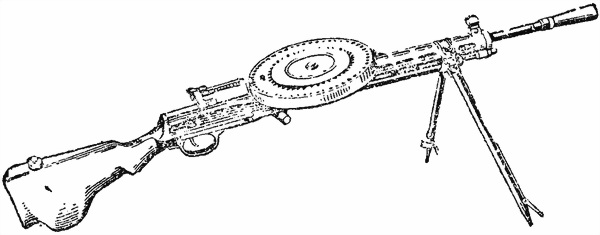 Книгаго: Наставление по стрелковому делу. Ручной пулемет ДП. Иллюстрация № 1