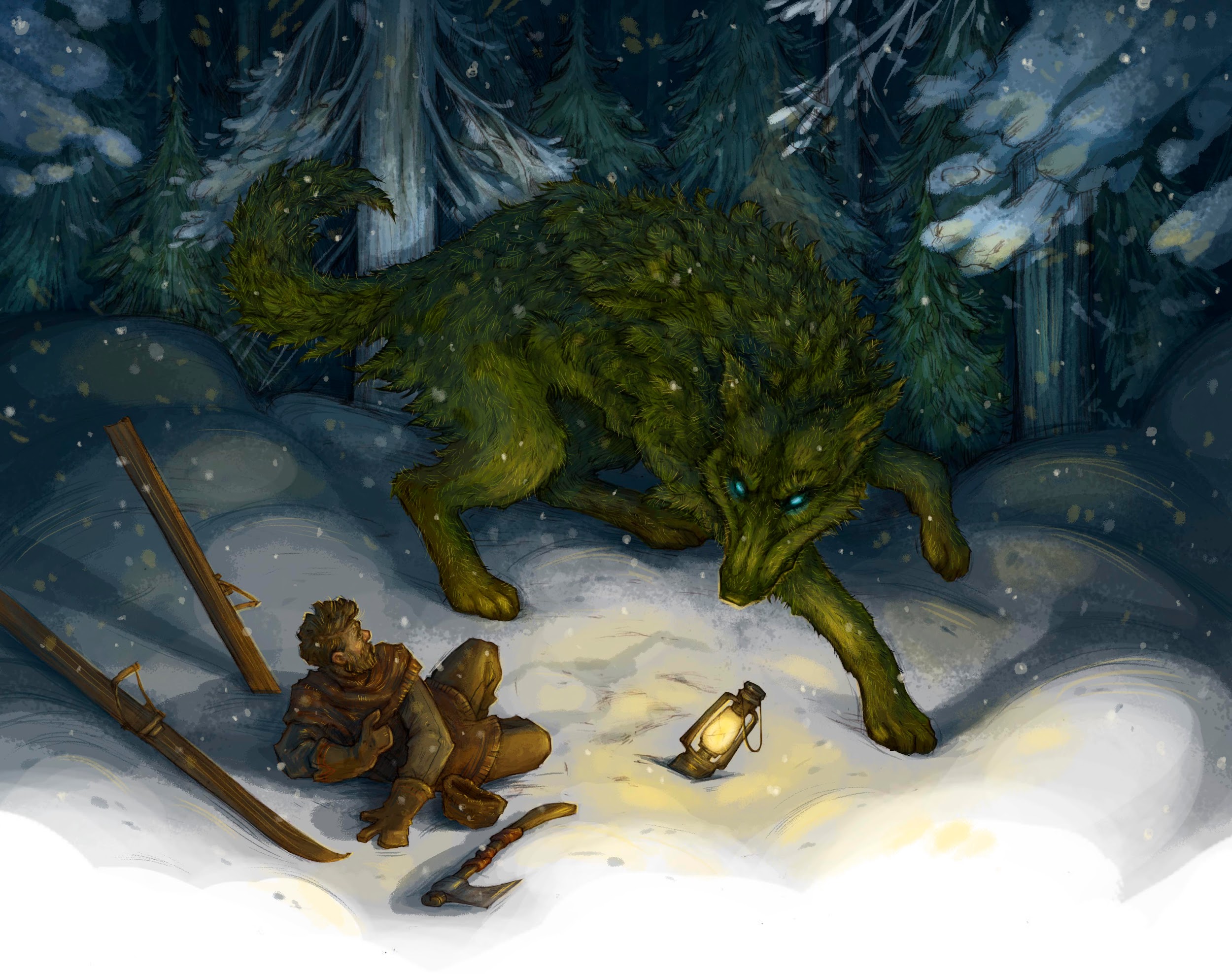 Книгаго: Новогодние волки. Иллюстрация № 3