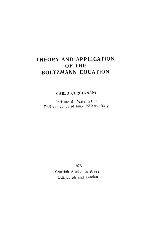 Книгаго: Теория и приложения уравнения Больцмана. Иллюстрация № 2