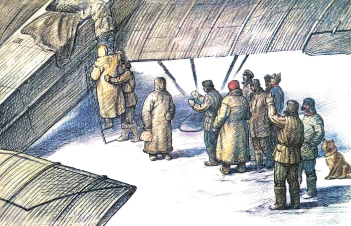 Книгаго: В ледовом походе. Иллюстрация № 26