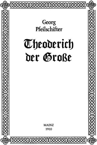 Книгаго: Теодорих Великий. Иллюстрация № 1