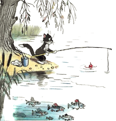 Книгаго: Кот-рыболов. Иллюстрация № 7
