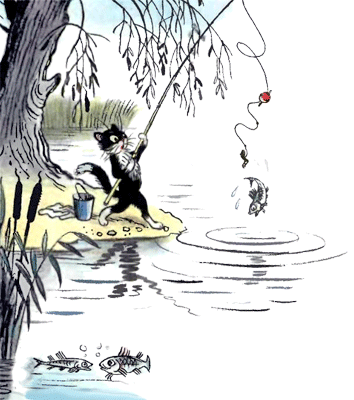 Книгаго: Кот-рыболов. Иллюстрация № 9