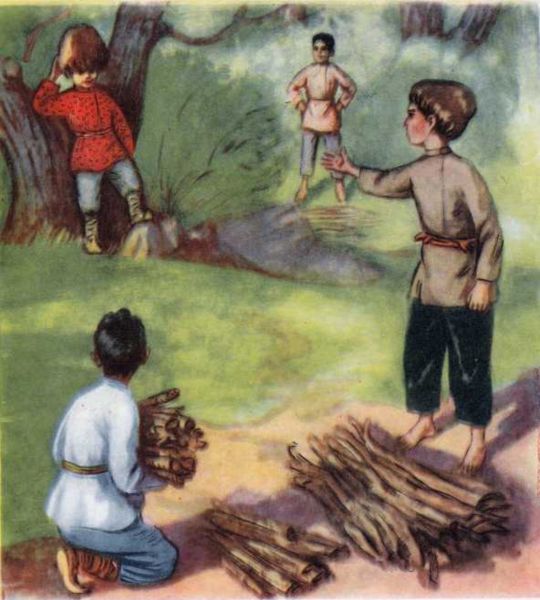 Книгаго: Джыртдан (Азербайджанская народная сказка). Иллюстрация № 4