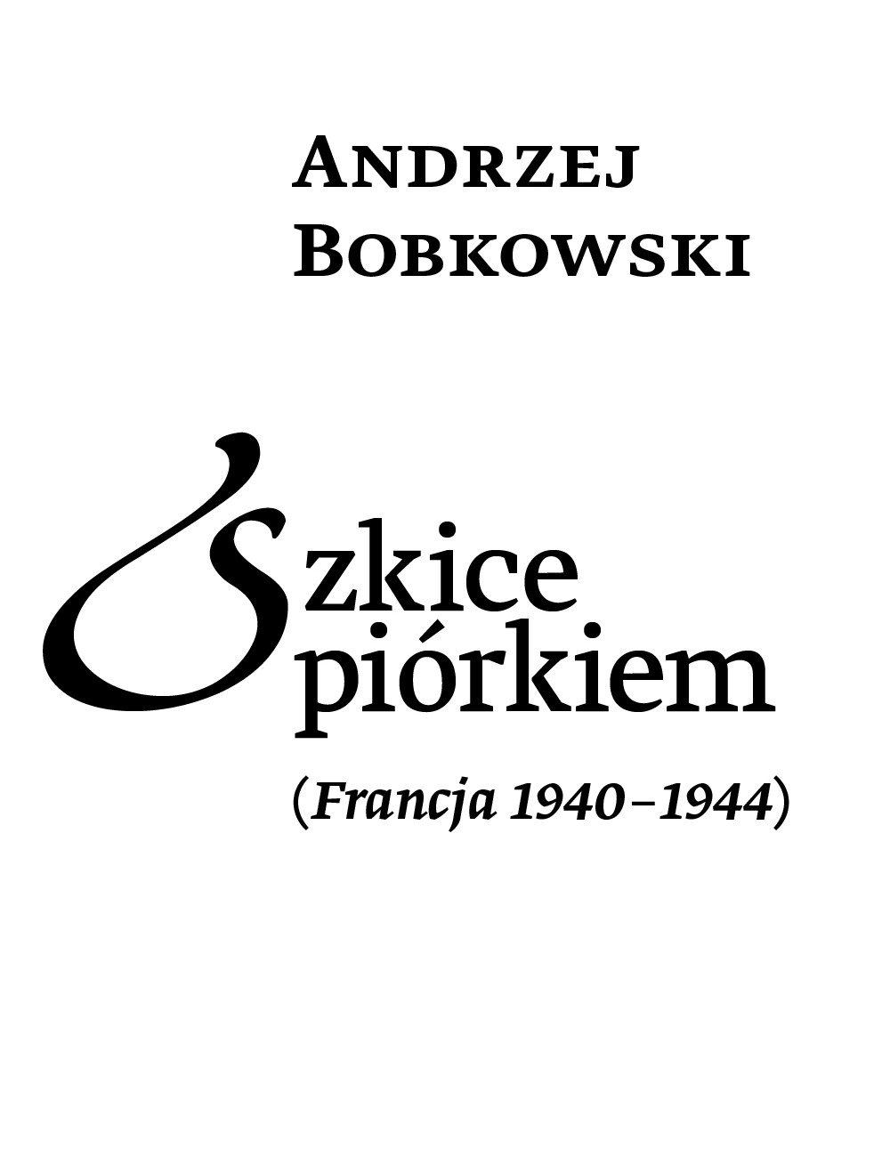 Книгаго: Наброски пером (Франция 1940–1944). Иллюстрация № 3