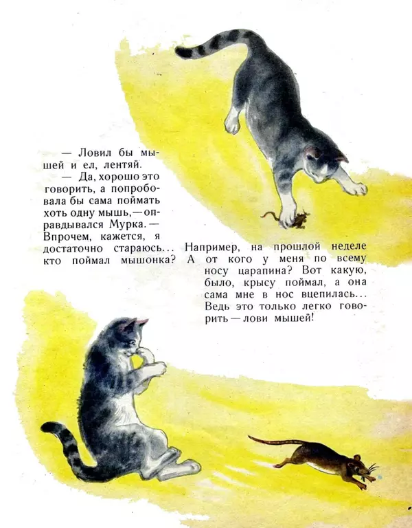 Книгаго: Притча о молочке, овсяной кашке и сером котишке Мурке. Иллюстрация № 7