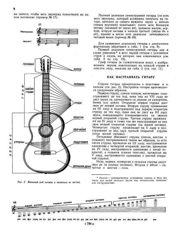 Книгаго: Самоучитель игры на семиструнной гитаре. Иллюстрация № 9